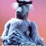 Angry sam | POV:; WAITING 5 SEASONS TO SEE BOOTH AND BONES DATE | image tagged in sam the eagle | made w/ Imgflip meme maker