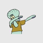 Squid ward dab