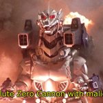 Loads Absolute Zero Cannon with malicious intent Kiryu