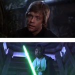 Luke Skywalker meme