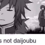 Life is not daijoubu