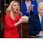 Women Yelling at Biden template