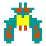 galaga space enemy