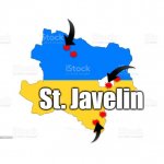 St. Javelin | St. Javelin | image tagged in saint javelin,new world order | made w/ Imgflip meme maker