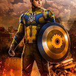 Zelensky Super Hero of Ukraine meme