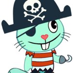 HTF Russell the pirate otter
