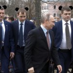 Putin and his mouseketeers template