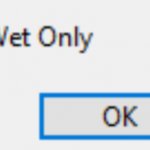 Wet Only meme