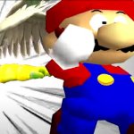 Mario runs away from roblox admin