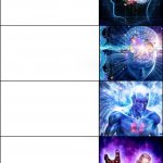 Galaxy Brain 6-Panel Fixed meme