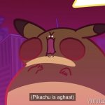 Pikachu is aghast meme