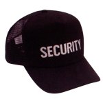 Security hat right facing