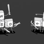 wasd vs. arrow keys template