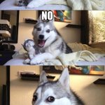 Dad Jokes 101 | CAN FEBRUARY MARCH; NO; BUT APRIL MAY | image tagged in bad joke dog | made w/ Imgflip meme maker