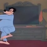 Sleepwalking Goofy GIF Template