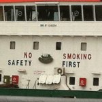 no safety smoking first