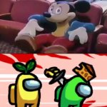 Stabby Stabby | OH BOY MY FAVORITE SEAT! KIDS: | image tagged in oh boy my favorite seat,among us,kill,mickey mouse,memes | made w/ Imgflip meme maker