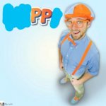 Ø | image tagged in blippi | made w/ Imgflip meme maker