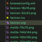Directory of never ending favicon files