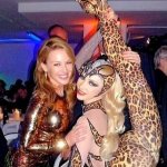 Kylie Minogue with cosplay fan