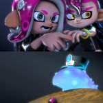 octoling yelling at c.q.cumber