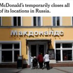 McDonald’s closes in Russia