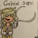 Gabriel Says template