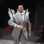 Vince McMahon walking GIF Template