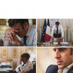 Frustrated Macron meme