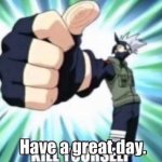 Kakashi Compliment meme