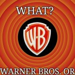 WB or Warner Bros. | WHAT? IS IT WARNER BROS. OR WB? | image tagged in looney tunes background blank | made w/ Imgflip meme maker