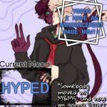 this is very exciting for me ^v^ | YOOOO I HAVE AN ANNOUNCEMENT PAGE NOW!! HYPED | image tagged in your _ local _ lesbian's updated announcement page | made w/ Imgflip meme maker