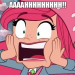 Strawberry Shortcake Screams in Horror | AAAAHHHHHHHHH!! | image tagged in strawberry shortcake,strawberry shortcake berry in the big city,screaming in horror,reaction,memes,funny | made w/ Imgflip meme maker