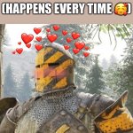 Like... every time | ME WHEN I SEE U; (HAPPENS EVERY TIME 🥰) | image tagged in wholesome crusader 3,wholesome | made w/ Imgflip meme maker