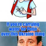 Talking to Putin trolls Ukraine edition meme