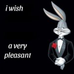 Bugs bunny in a tuxedo meme