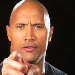 Dwayne Johnson Pointing