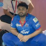 Rishabh Pant Sitting