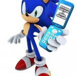Even Sonic wants Myotismon in Digimon Ghost game. | MYOTISMON PLEASE RETURN IN DIGIMON GHOST GAME! | image tagged in sonic phone call | made w/ Imgflip meme maker