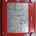 Grand Theft Auto Etch a Sketch edition