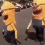 scary minions GIF Template