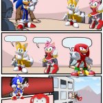 Sonic Meeting Boardroom meme