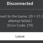 Disconnected Roblox