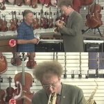 steve brule tries to play trumpet