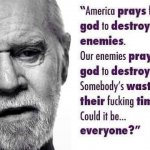 America prays for god to destroy our enemies