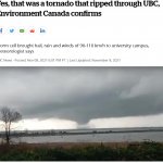 tornado hits UBC