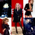 Kylie in black collage