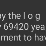 The l o g