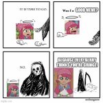 Everyberry thinks Strawberry Shortcake is too cringy as a meme basis character | GOOD MEME? BECAUSE EVERYBERRY THINKS YOU'RE CRINGE! | image tagged in was i a good meme,strawberry shortcake,strawberry shortcake berry in the big city,cringe,memes | made w/ Imgflip meme maker