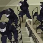 SWAT stairs GIF Template